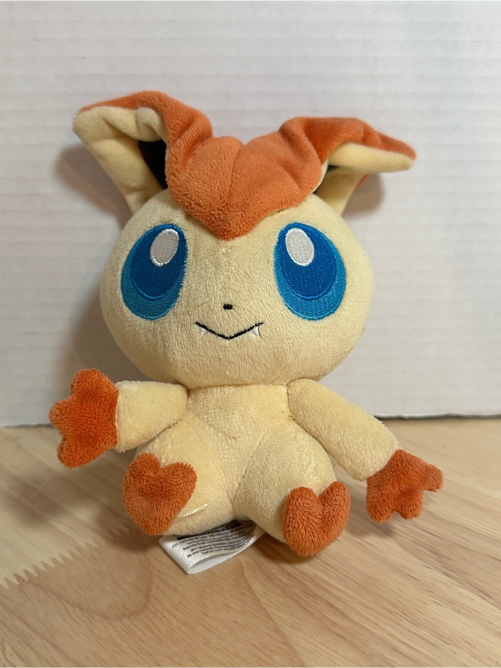 2011 Pokémon Center Victini Soft Plush Limited Anniversary 5”